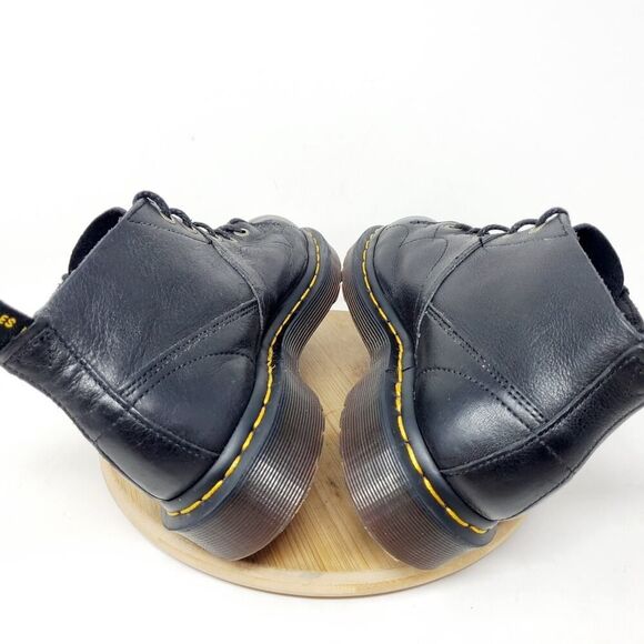 Dr Martens Church Boots Womens 5 Monkey Black Leather Platform Punk Docs - Picture 10 of 14